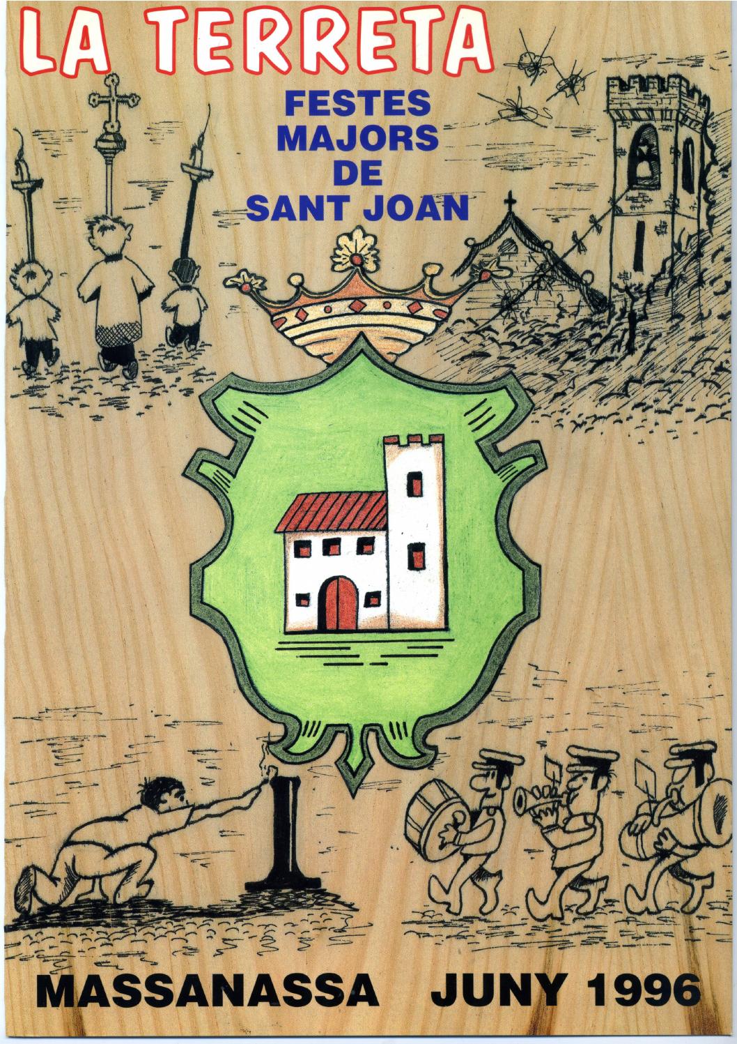 Fiestas de San Juan en honor al Santísimo Cristo de la Vida 1996 Massanassa